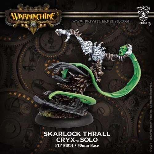 Warmachine cryx skarlock - warmachine,